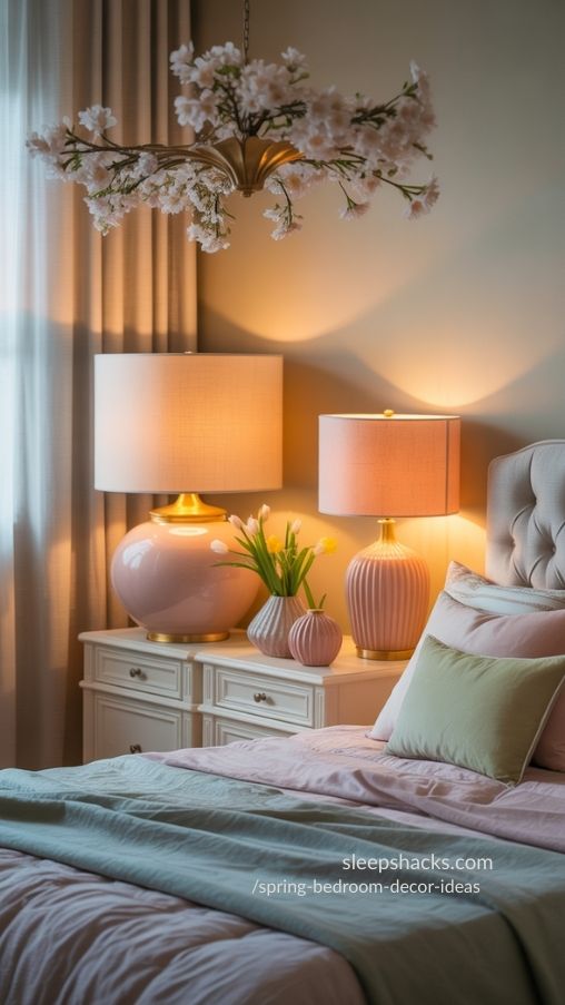 Spring Bedroom Lighting Ideas for a Cozy Atmosphere