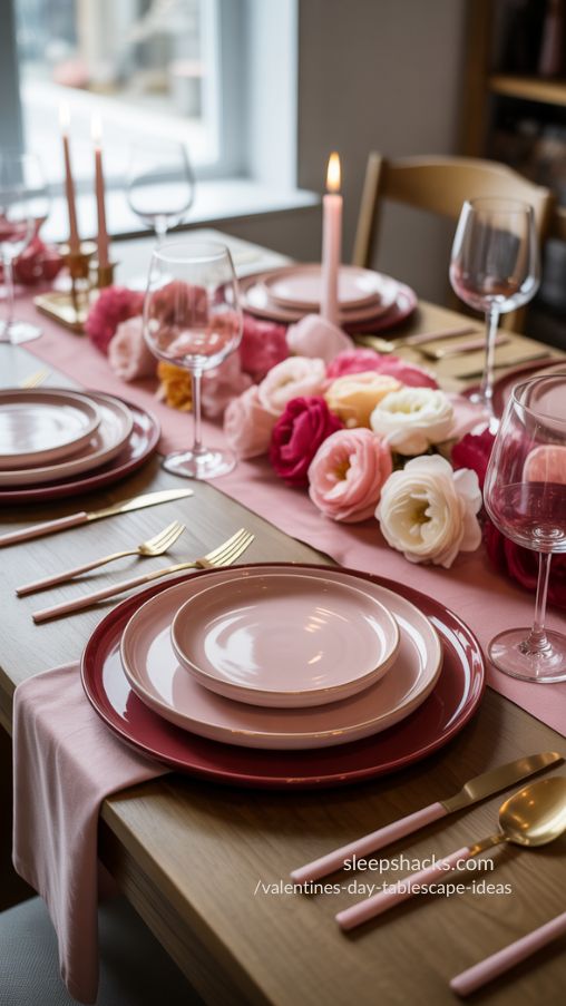 Valentine’s Day Tableware Ideas for a Cohesive and Romantic Tablescape