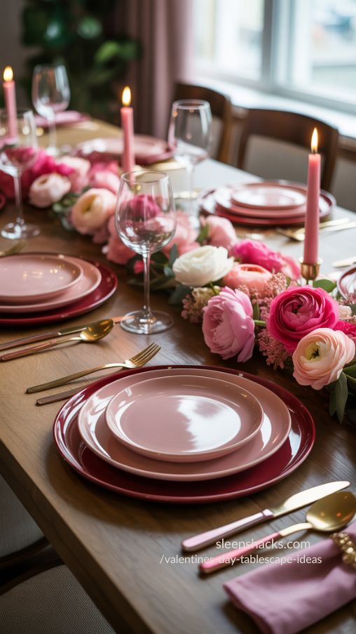 Valentine’s Day Tableware Ideas for a Cohesive and Romantic Tablescape