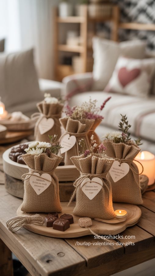 Why Burlap Valentines Day Gifts Stand Out – Cozy Handmade Ideas