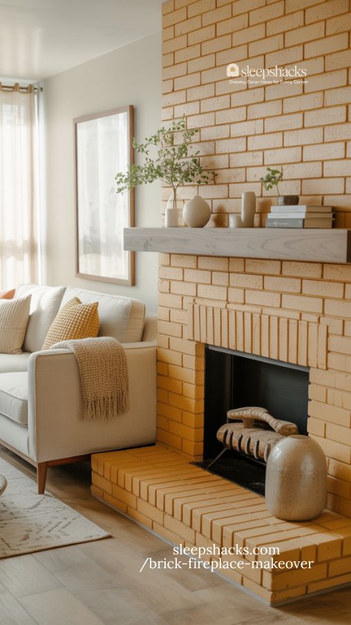 70s Fireplace Makeover Transformations for Modern Living Rooms