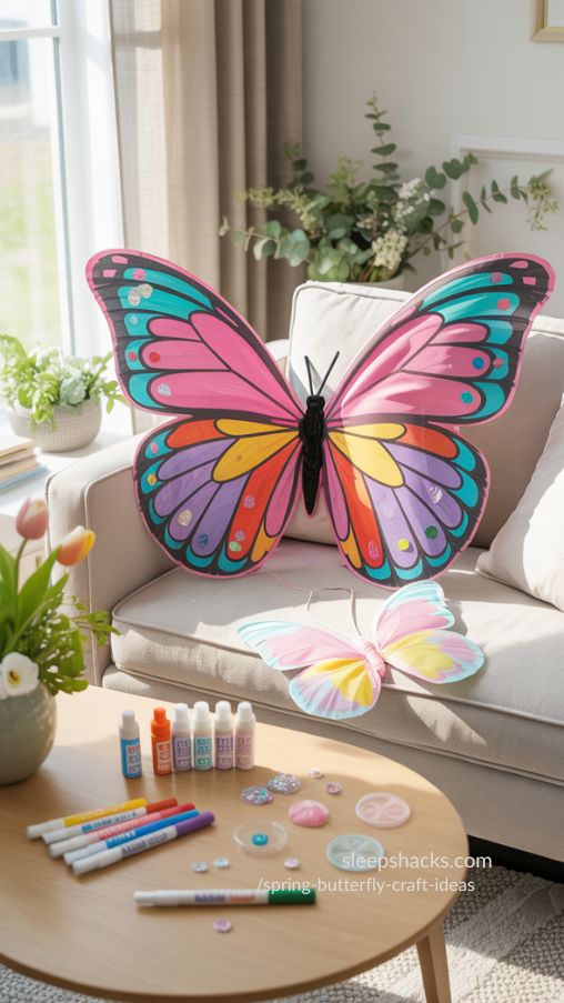 Color-Me™ Butterfly Wings for Creative Spring Play & Decor