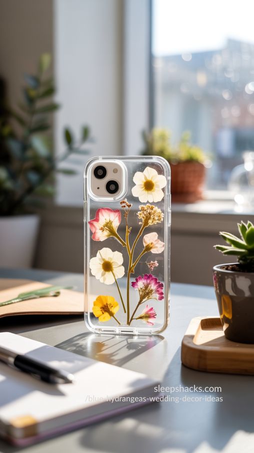 DIY Pressed Flower Phone Case for Nature-Inspired Everyday Style