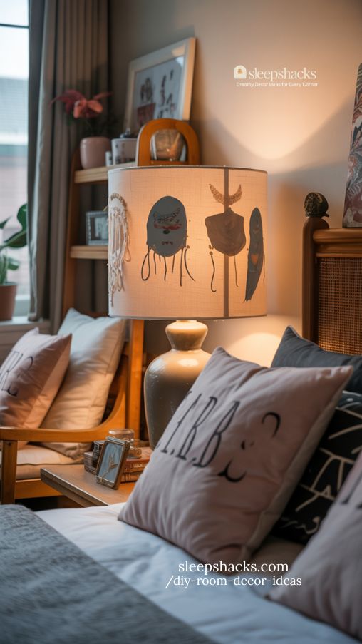 DIY Statement Lampshade