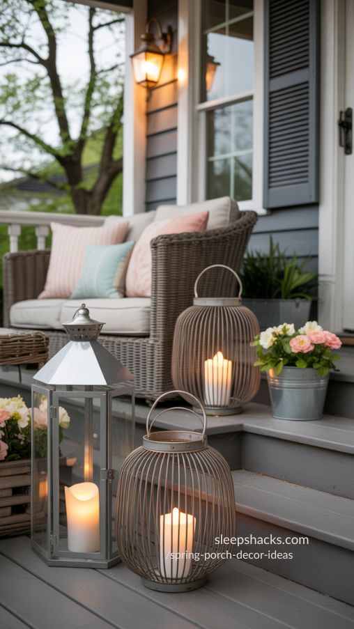 Decorative Lanterns and Candle Holders
