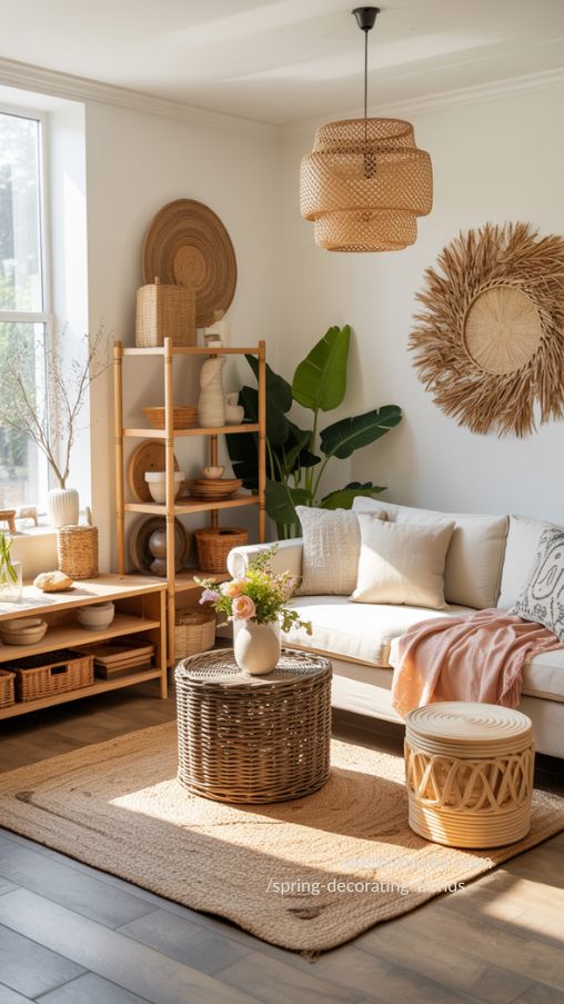 Eco-Friendly and Sustainable Decor for Spring Interiors