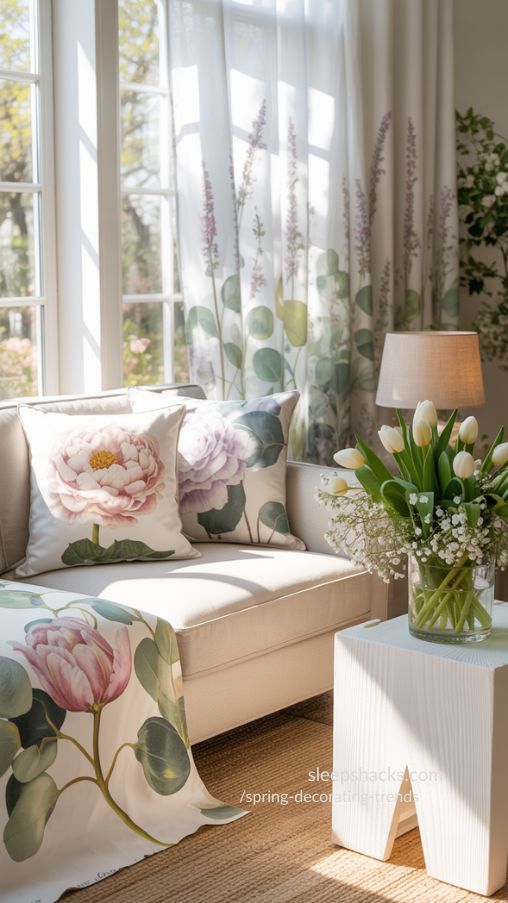 Floral and Botanical Prints for Spring Interiors