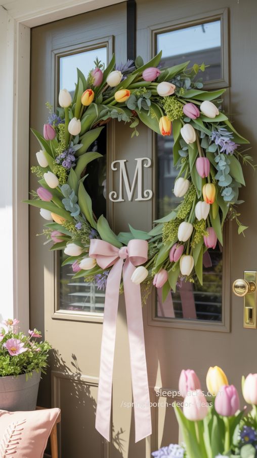 Fresh Floral Wreaths to Celebrate Spring