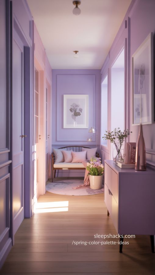 Lavender Haze Elegant and Serene Spring Tones