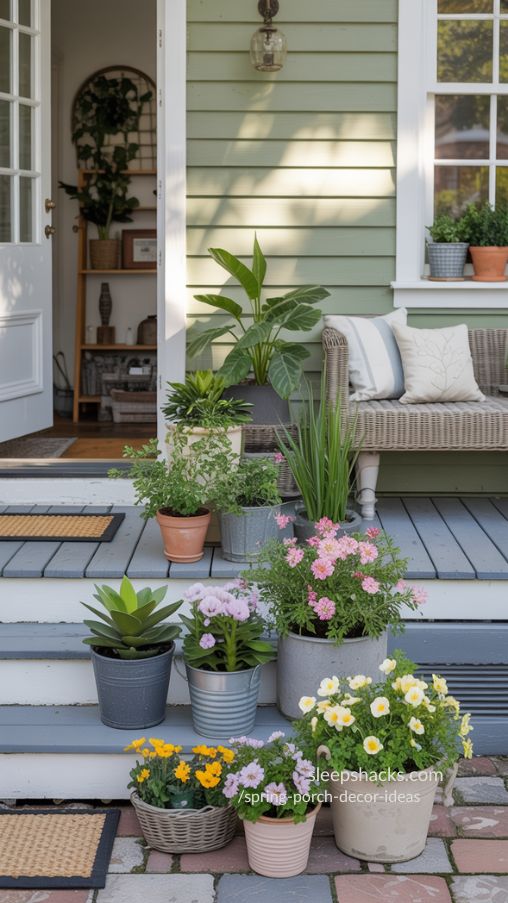Layered Plant Groupings for Impact