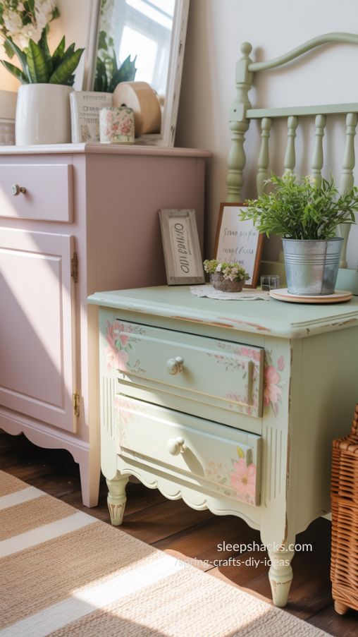 Repurposed Furniture Decor Spring DIY Home Accents