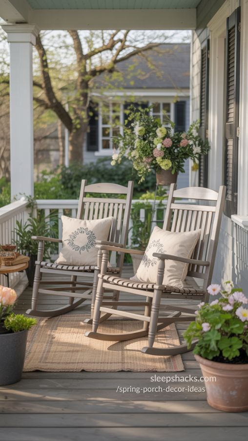 Rocking Chairs for Classic Porch Charm