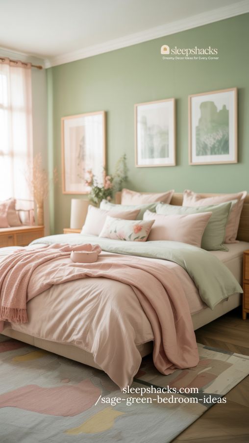 Sage Green and Pink Color Pairings
