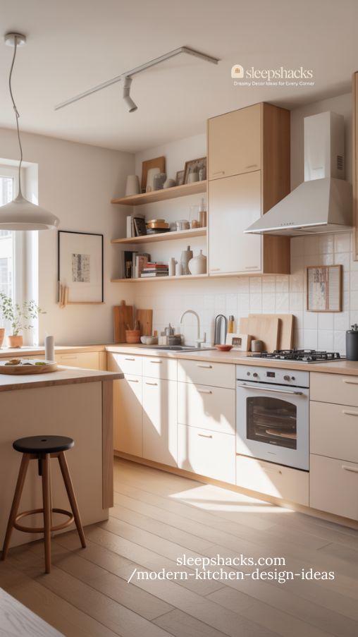 Scandinavian Kitchen with Minimalist Charm
