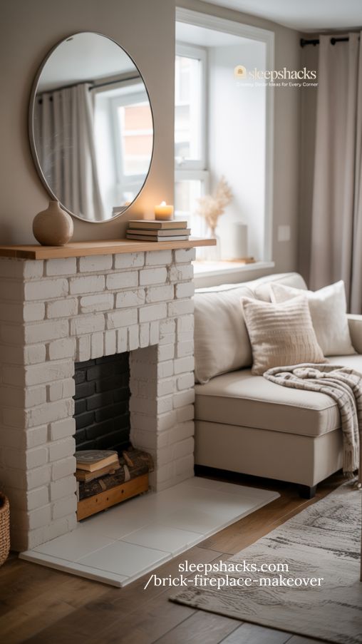 Small Fireplace Makeover Ideas for Cozy Apartment Living