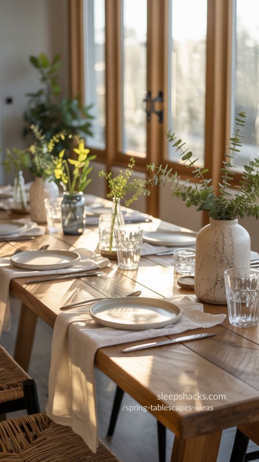 Spring Tablescapes Ideas for Modern Rustic Homes