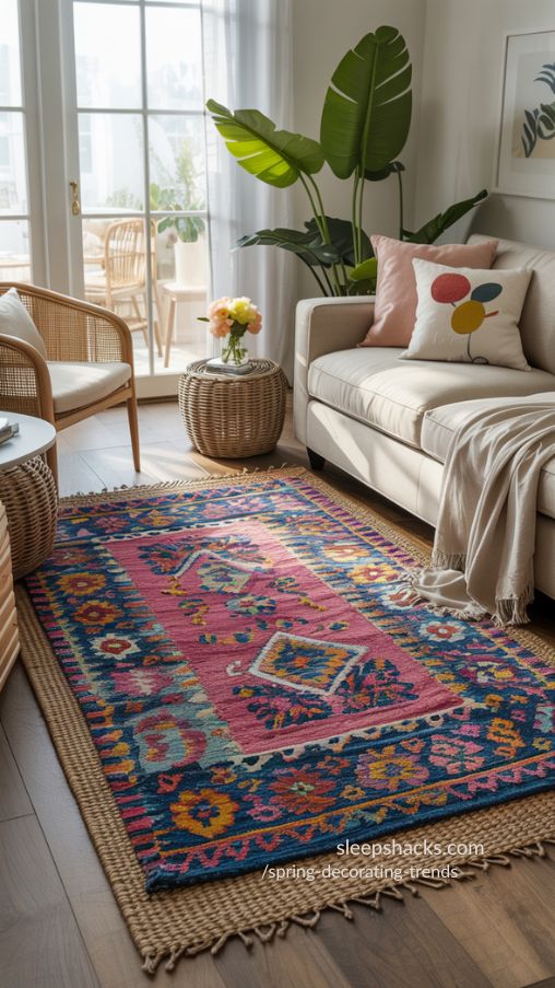 Statement Rugs for Spring-Ready Interiors