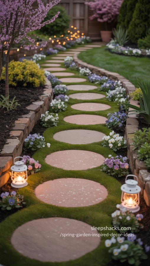 Whimsical Garden Paths – Storybook-Inspired Spring Walkways