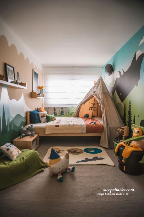 Adventure-Themed Boys Bedroom Ideas 5 to 10 Imaginative Design