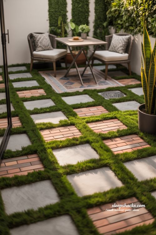 Affordable Paver Patio Small Outdoor Space Budget Ideas
