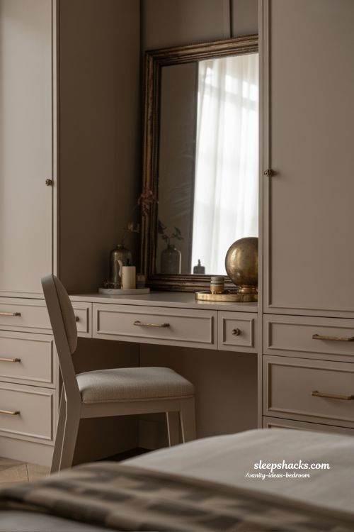 Antique Accent Bedroom Vanity Ideas Elegant Blend of Old and New