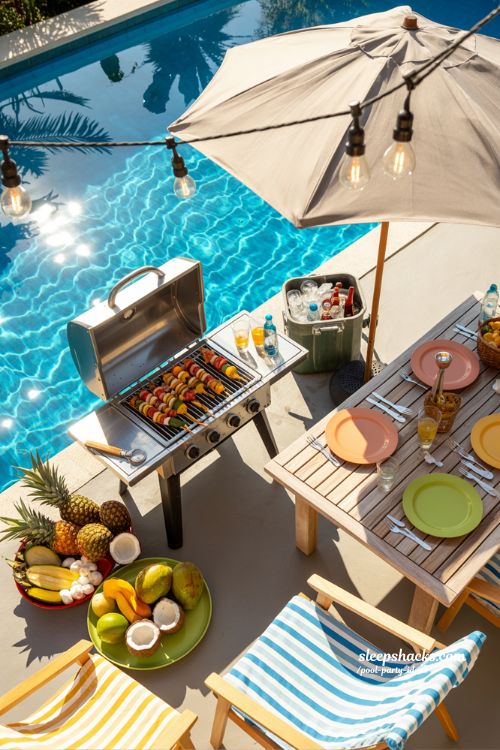 Beach-Inspired Poolside Barbecue Ideas for Summer Fun