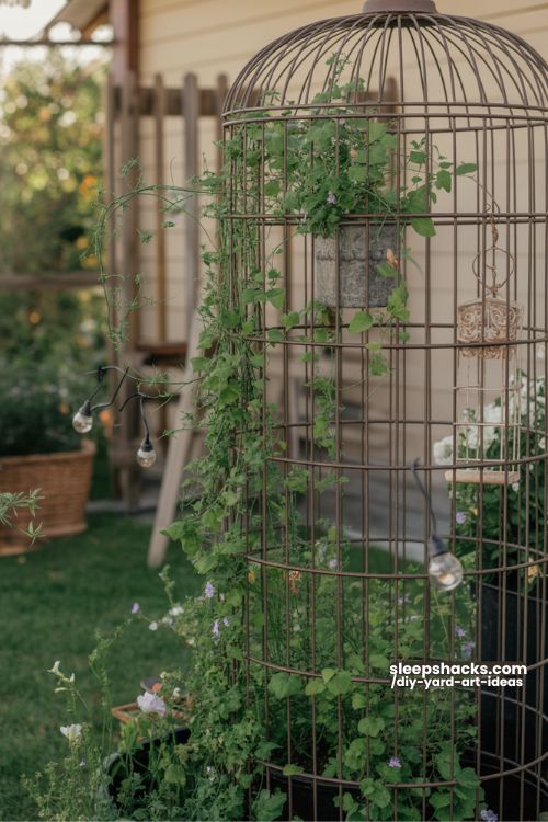 Birdcage Trellis for Climbing Plants