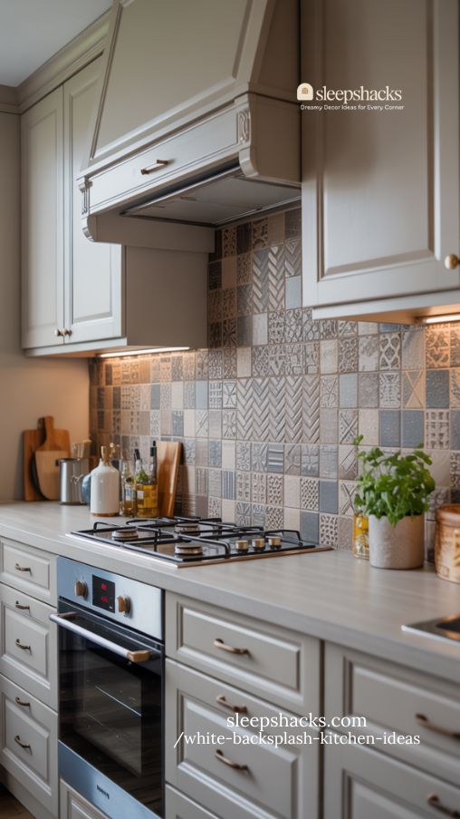 Bold Accent Backsplash Ideas for Kitchens Behind the Cooktop
