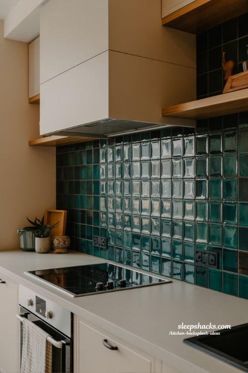 Bold Accent Wall Backsplashes