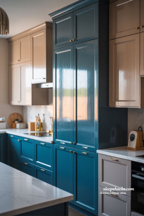 Bold Color Kitchen Cabinets Ideas for a Stunning Statement Look