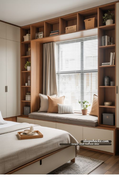 Built-In Storage Ideas for Stylish Small Bedrooms