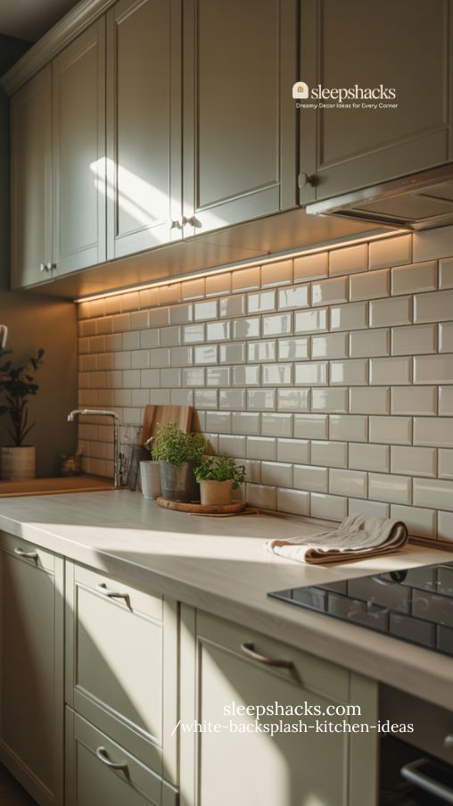 Classic Subway Tile Bliss White Kitchen Ideas