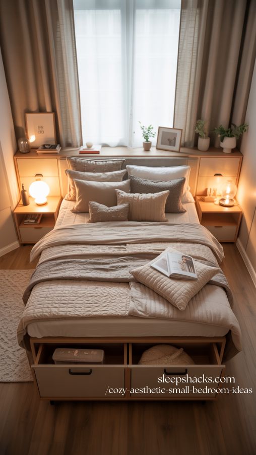 Compact Bedroom for Couples