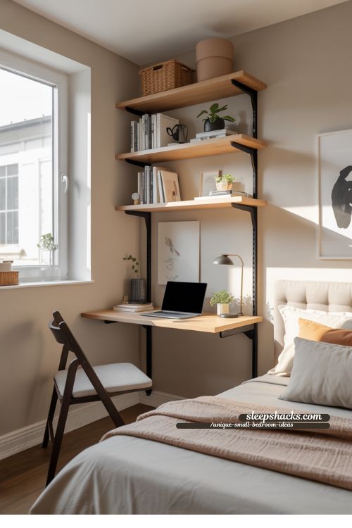 Compact Workspaces Ideas for Small Bedrooms