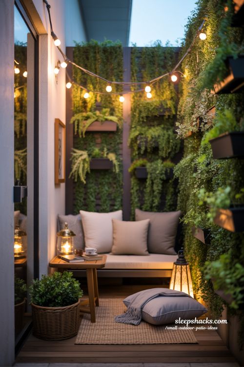Cozy Corner Patio Nooks Small Outdoor Seating Inspiration