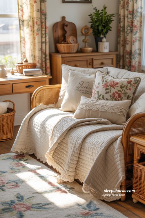 Cozy Cottage-Style Spring Room Decor Trends