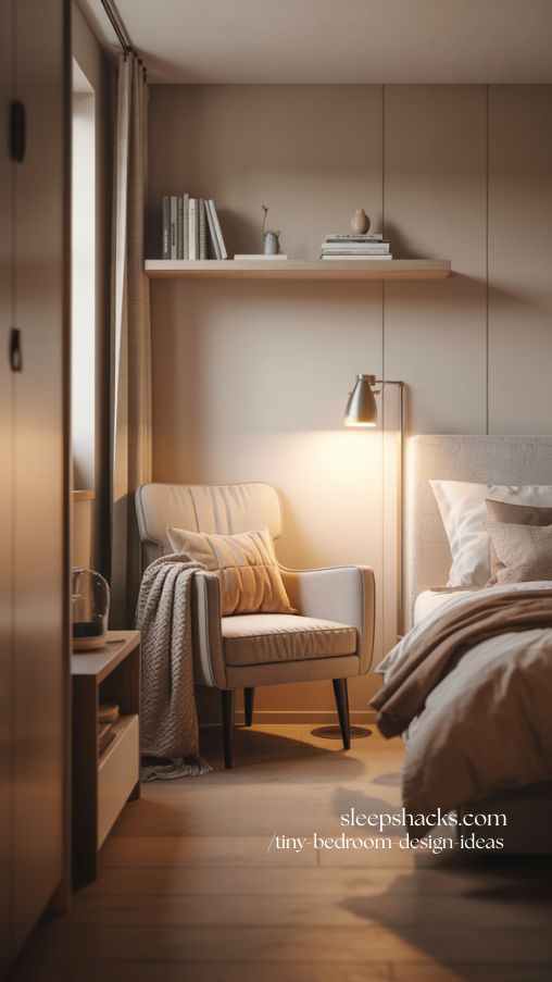 Cozy Reading Nooks in Tiny Bedrooms That Feel Like a Sanctuary