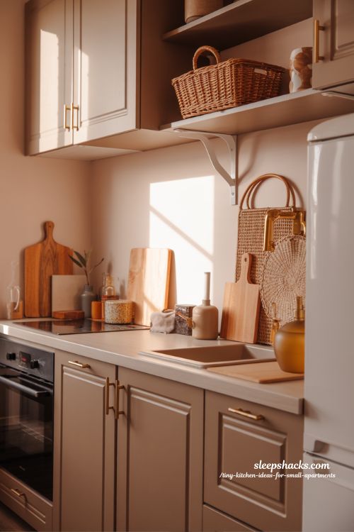 Cozy Warm Tiny Kitchen Ideas For Small Apartments With Inviting Design