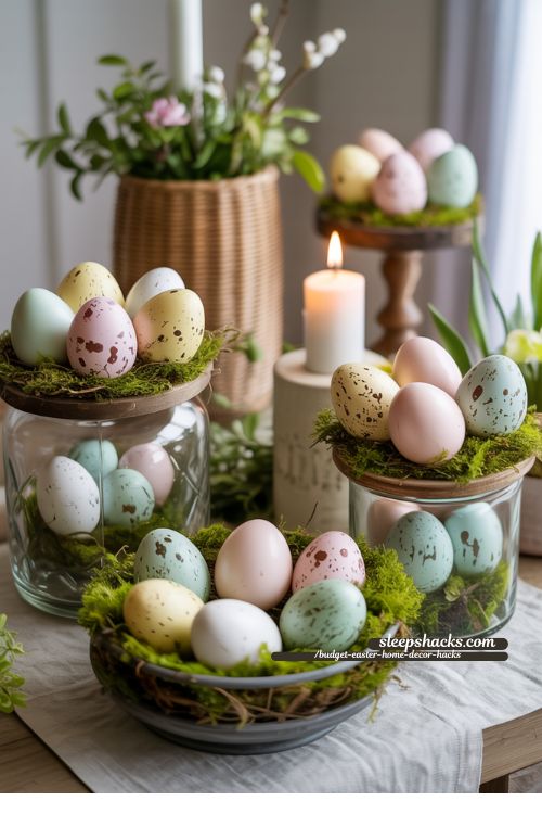 Creative Easter Egg Displays Budget-Friendly and DIY Ideas