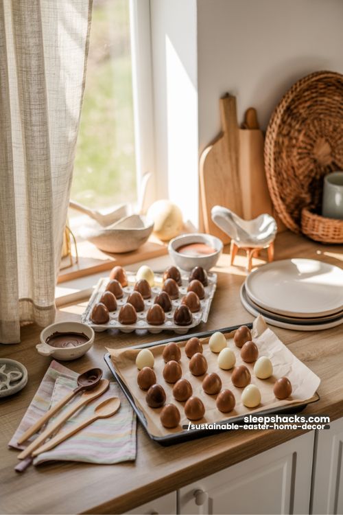 DIY Chocolate Egg Treats for Sustainable Easter Celebration