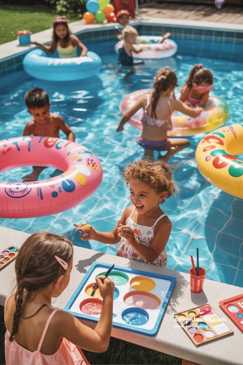 DIY Float Factory Pool Party Ideas for Creative Summer Fun