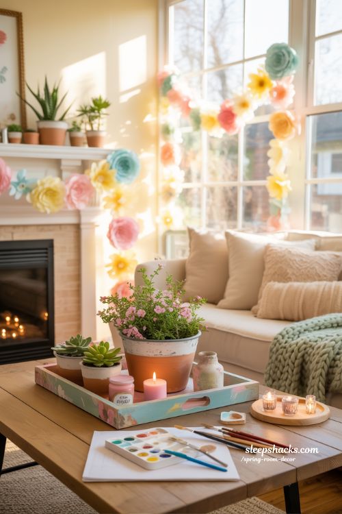 DIY Spring Room Decor Projects for a Personal Touch