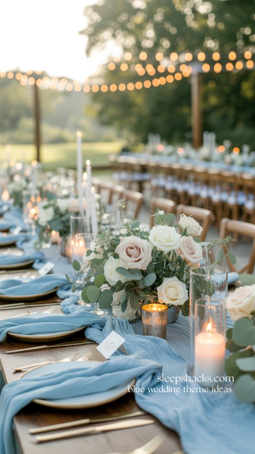 Dreamy Dusty Blue Wedding Theme Ideas for a Romantic Celebration
