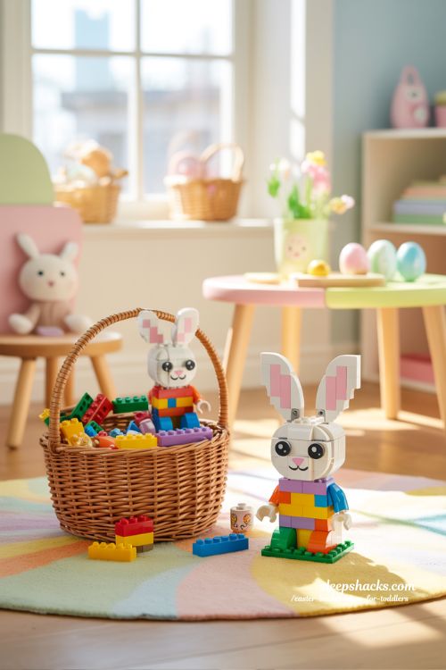 Easter Basket Ideas for Toddlers Mini LEGO Bunny Set Gift