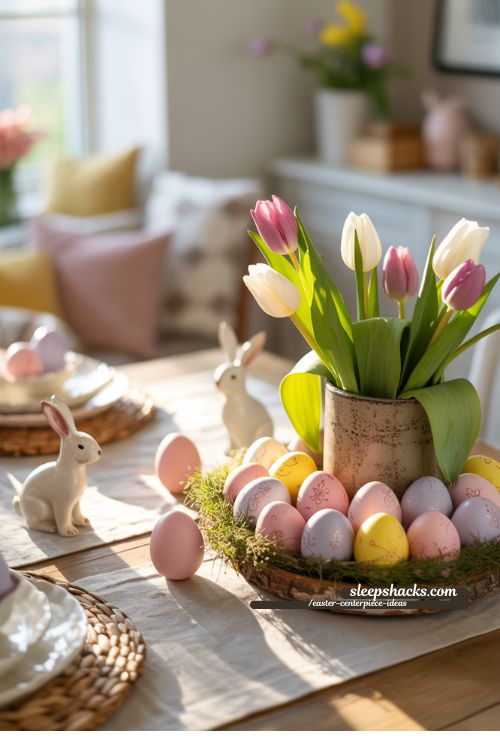 Easter Centerpiece Ideas for a Bright Spring Dining Table