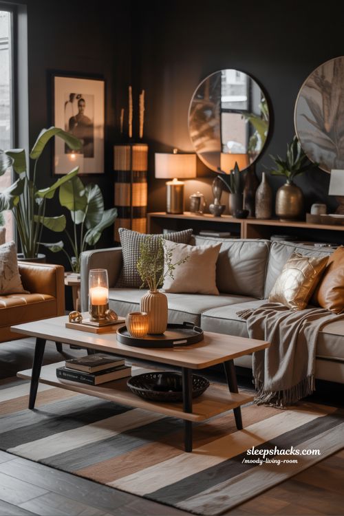 Finishing Touches Accessories and Life Moody Living Room
