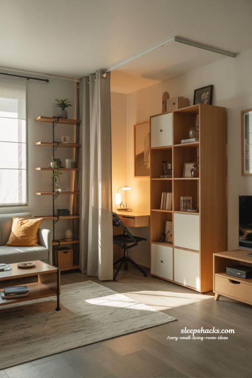 Flexible Room Divider Ideas for Very Small Living Rooms