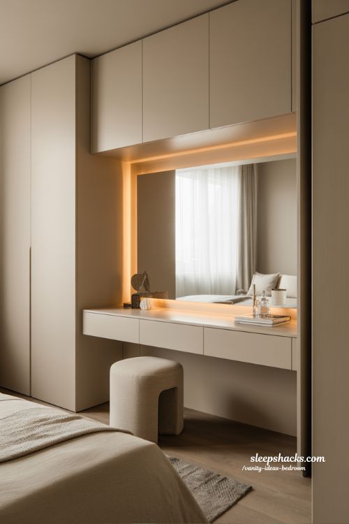 Floating Vanity Bedroom Ideas for Small Space Cozy and Modern Setup