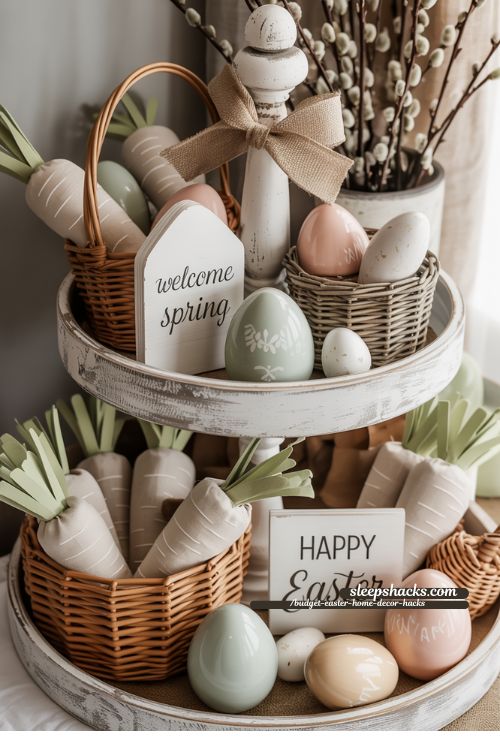 Hobby Lobby and Seasonal Discount Easter Decor Ideas