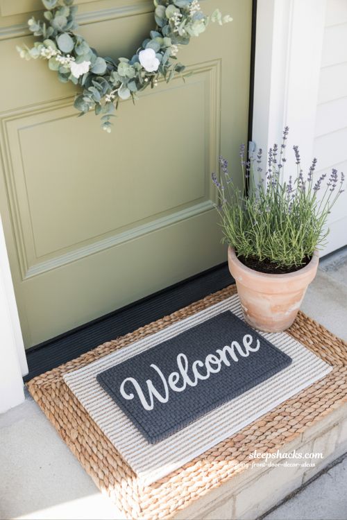 Layered Doormat Ideas for a Stylish Spring Front Door Look
